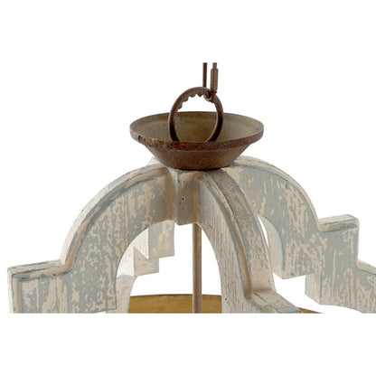 Home ESPRIT Ceiling Lamp White Bronze Iron Fir 40 W 63 x 63 x 74 cm