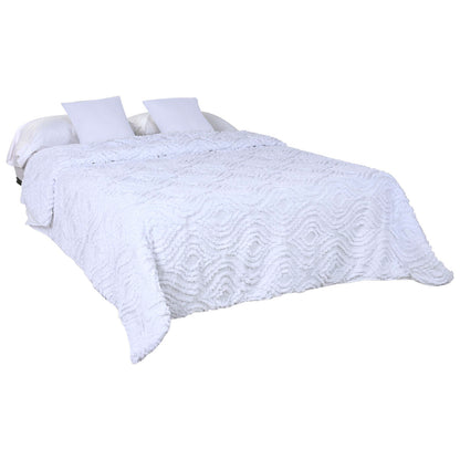 Colcha Home ESPRIT Blanco 240 x 260 cm