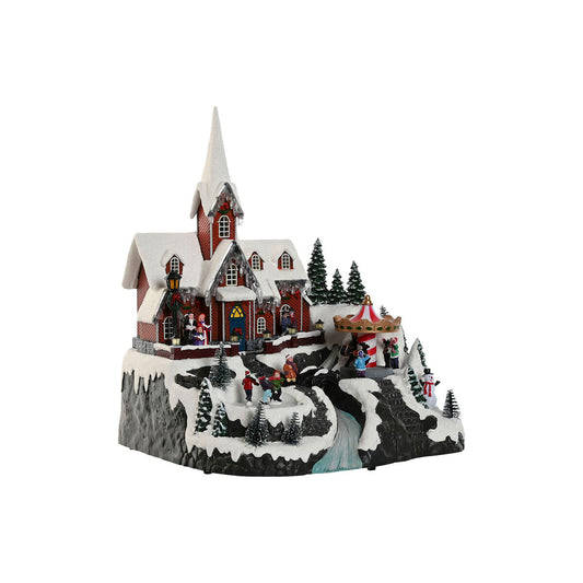 Adorno Navideño Home ESPRIT Multicolor Musical 33 X 31 X 38 cm