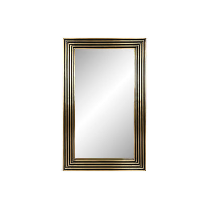 Home ESPRIT Wall Mirror Brass 70 x 3 x 120 cm