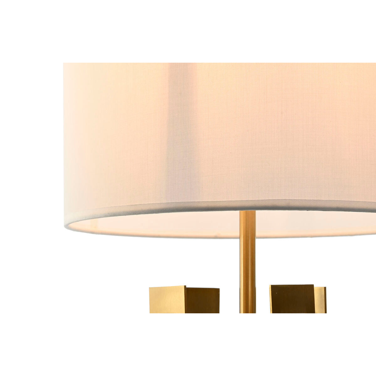 Home ESPRIT Table Lamp White Gold Iron 50 W 220 V 35 x 35 x 78 cm