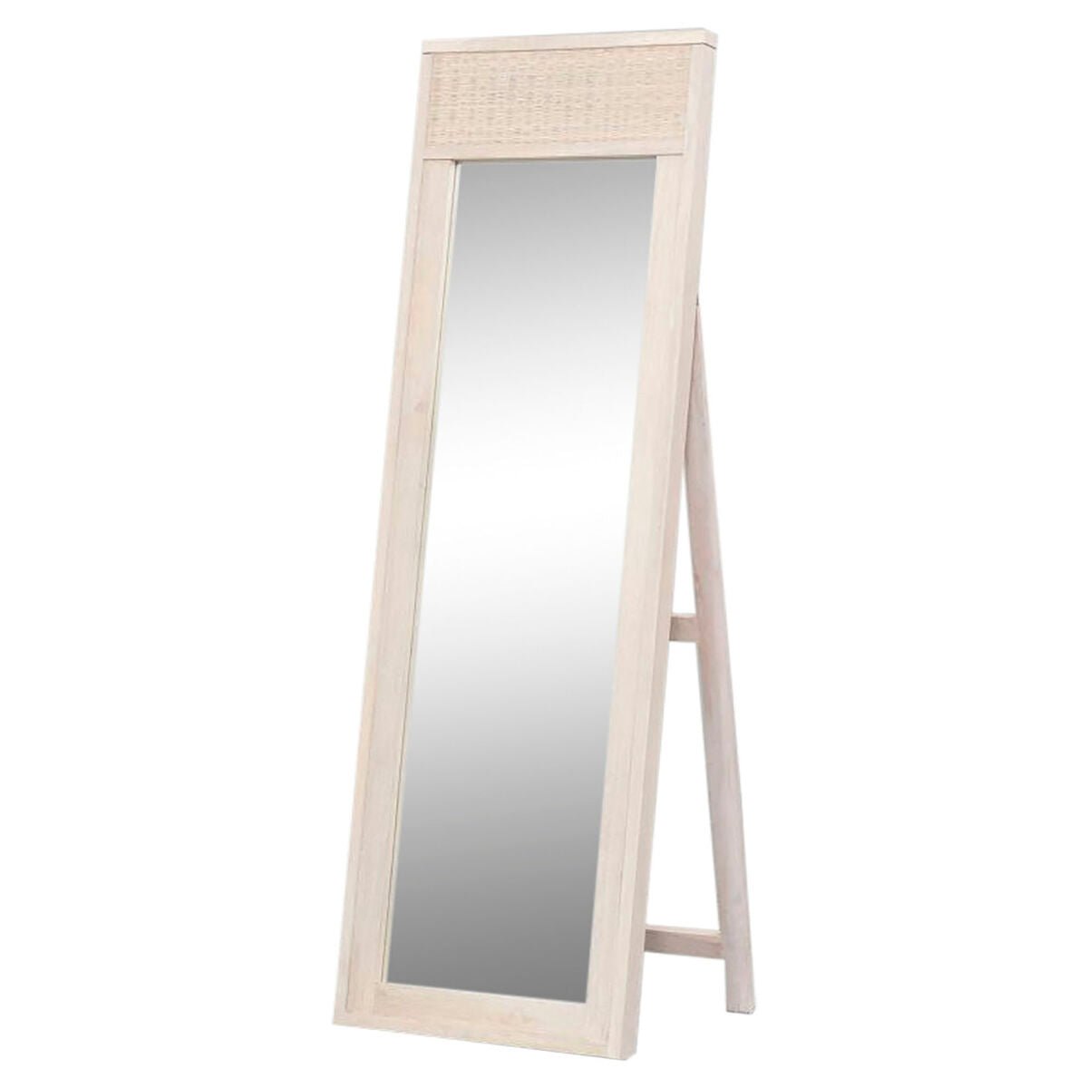 Home ESPRIT Standing Mirror Mango Wood 58 x 8 x 175 cm