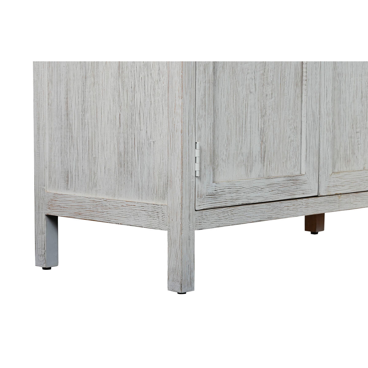 Aparador Home ESPRIT Blanco Cristal Madera de mango 175 x 45,2 x 105 cm