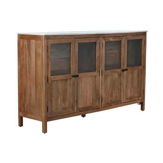 Aparador Home ESPRIT Natural Cristal Madera de mango 175 x 45,2 x 105 cm