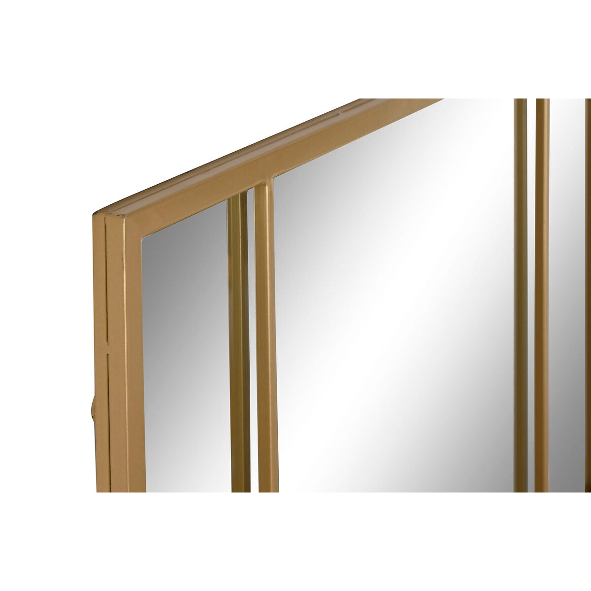 Home ESPRIT Wall Mirror Gold 60 x 2 x 150 cm