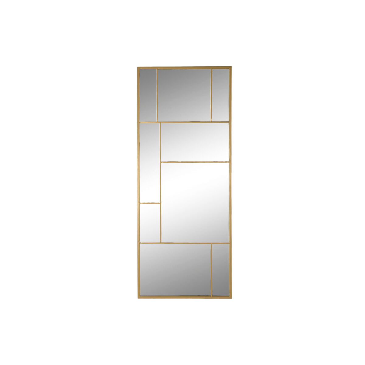 Home ESPRIT Wall Mirror Gold 60 x 2 x 150 cm