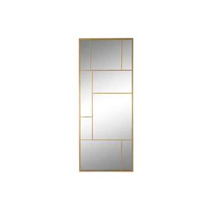 Home ESPRIT Wall Mirror Gold 60 x 2 x 150 cm