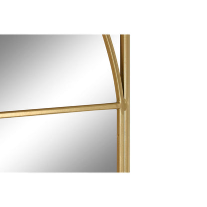 Home ESPRIT Wall Mirror Gold 90 x 2 x 180 cm