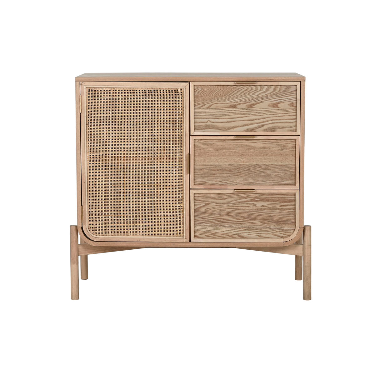 Aparador Home ESPRIT Natural Abeto 86 x 40 x 80 cm