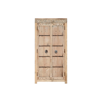 Aparador Home ESPRIT Natural madera de teca 90 x 45 x 190 cm