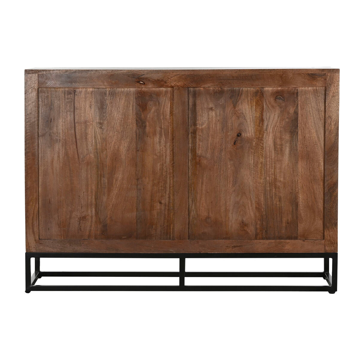 Aparador Home ESPRIT Negro Natural Madera Reciclada 120 x 40 x 85 cm