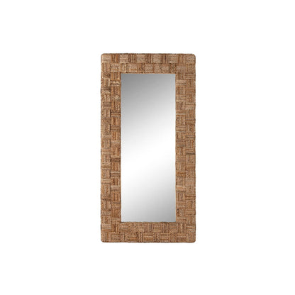 Espejo de pared Home ESPRIT Natural 100 X 6 X 200 cm