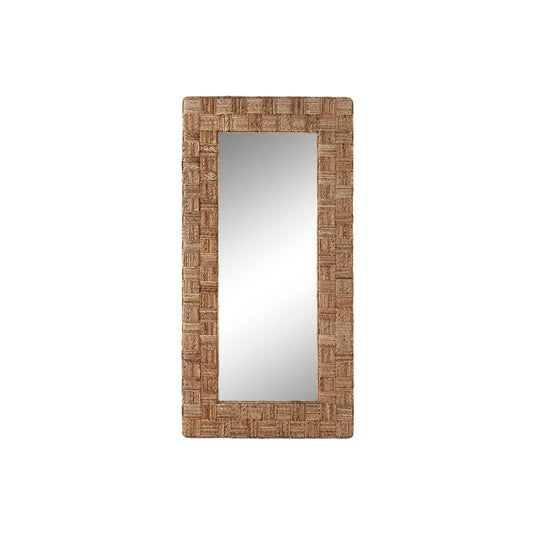 Espejo de pared Home ESPRIT Natural 100 X 6 X 200 cm