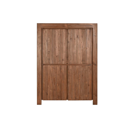 Armario Home ESPRIT Natural madera de teca 130 X 45 X 180 cm