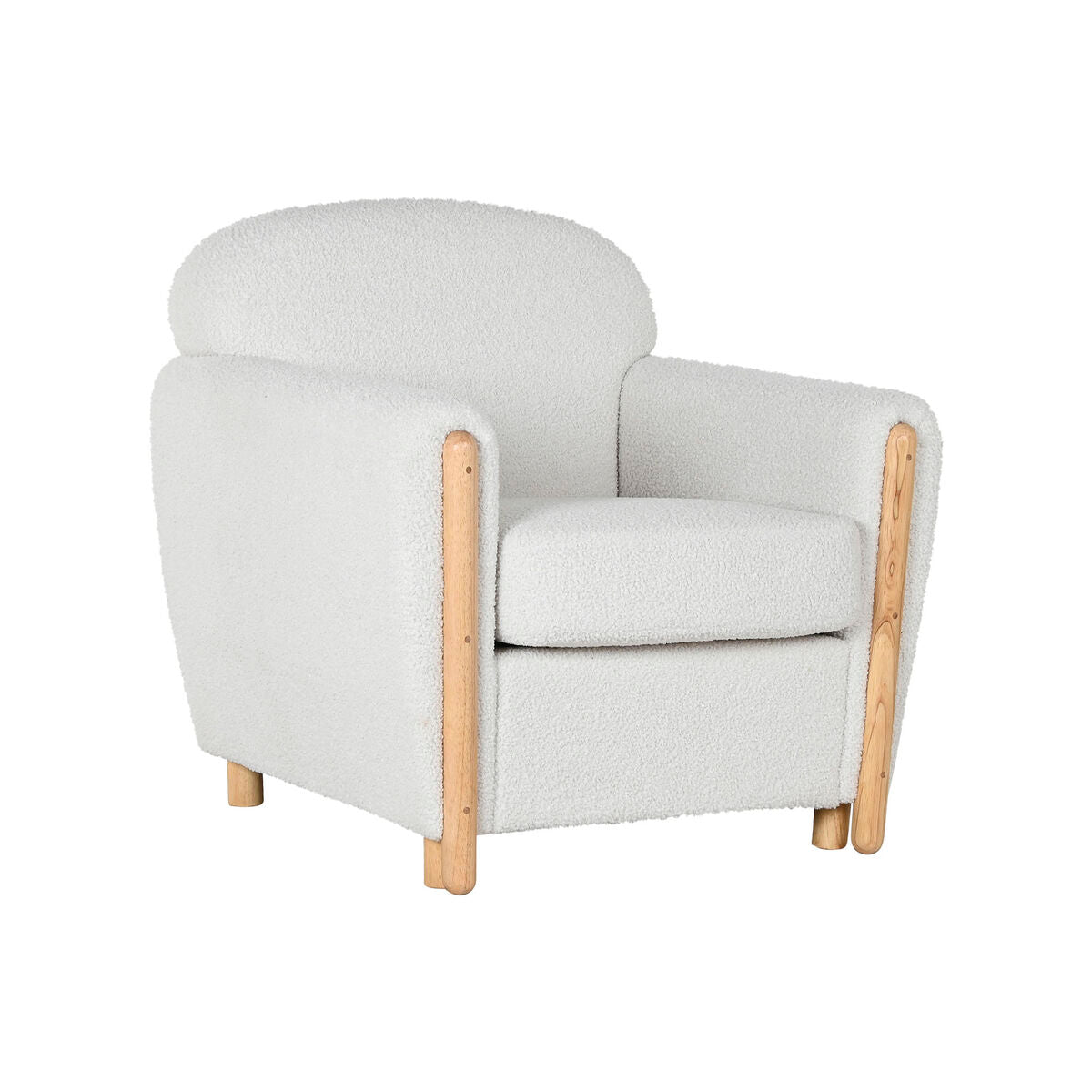 Sillón Home ESPRIT Blanco 81 x 78 x 82 cm