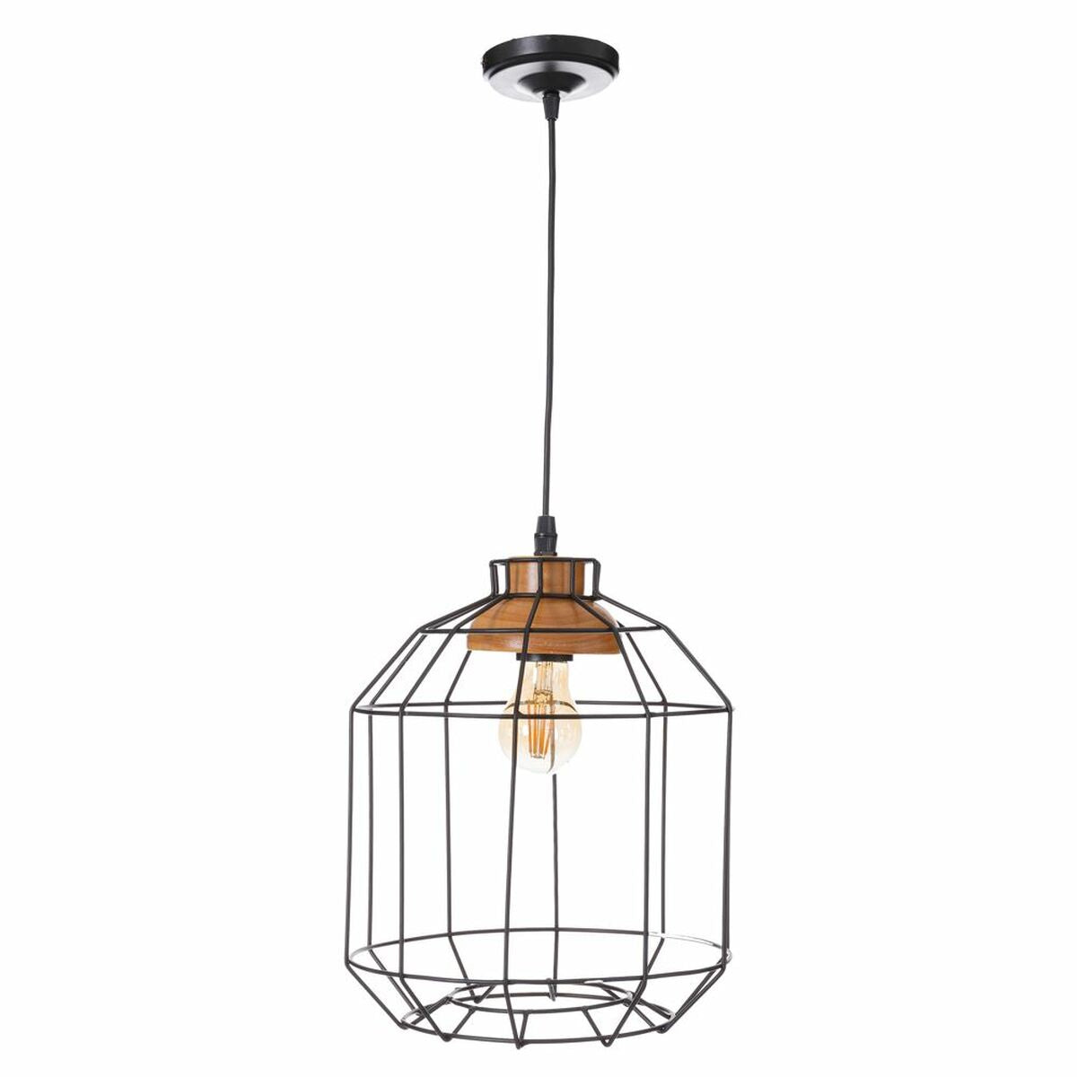 Ceiling Lamp INDUSTRIAL LAMPS Natural Black