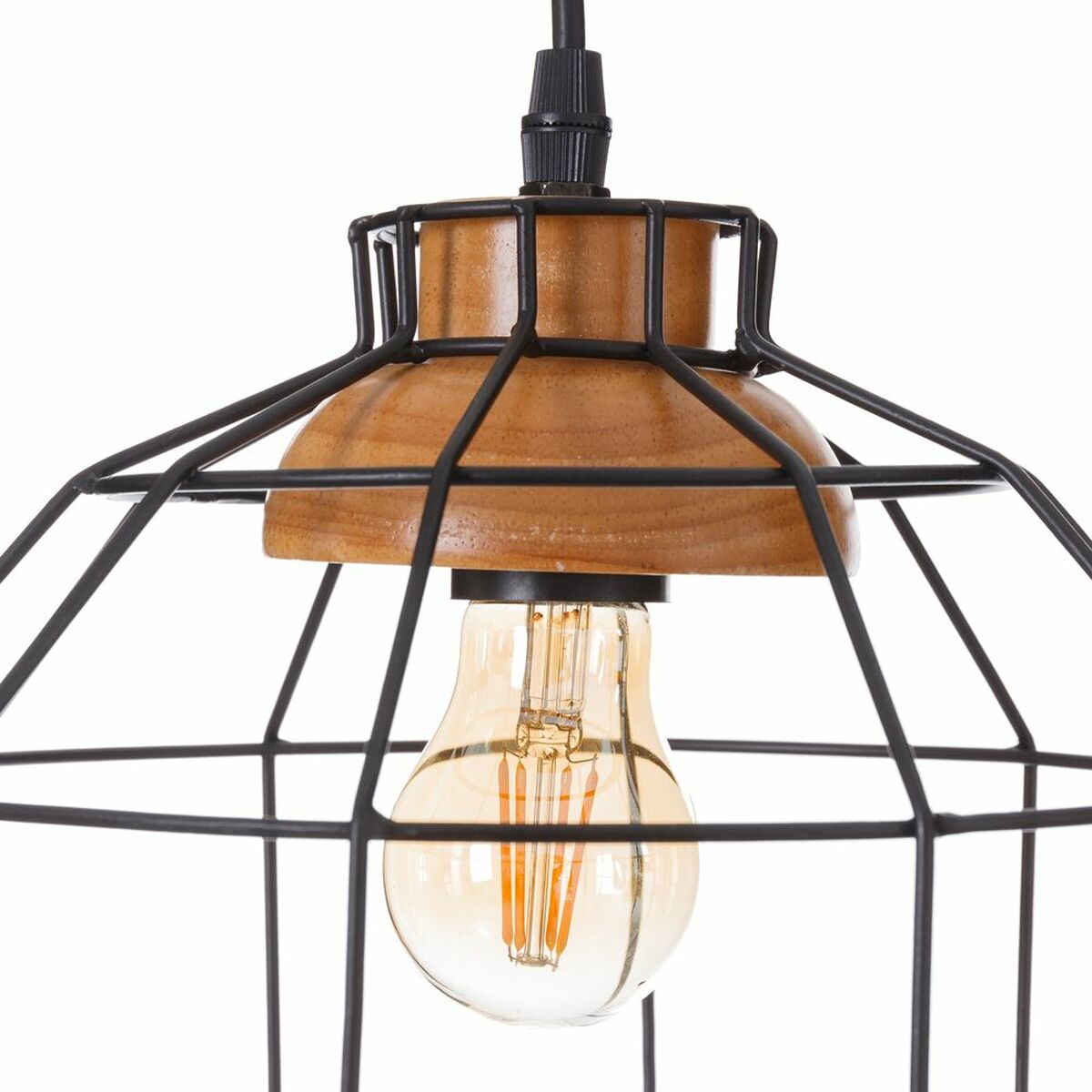 Ceiling Lamp INDUSTRIAL LAMPS Natural Black