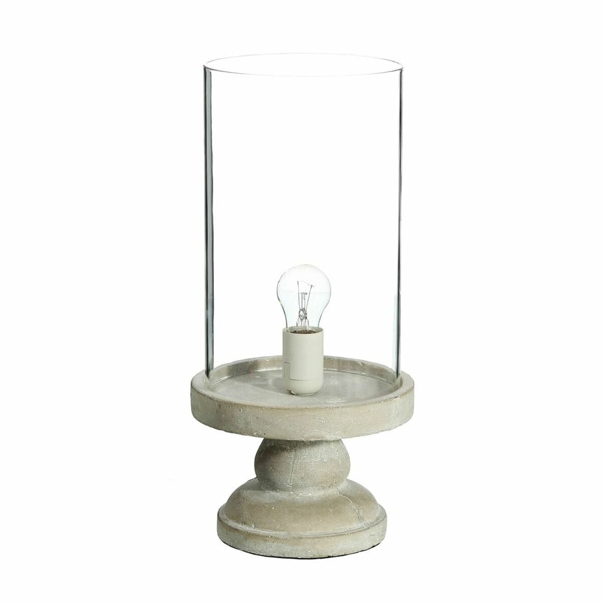 Table lamp INDUSTRIAL LAMPS Grey Crystal Cement 240V 240 V 20.5 x 20.5 x 43 cm