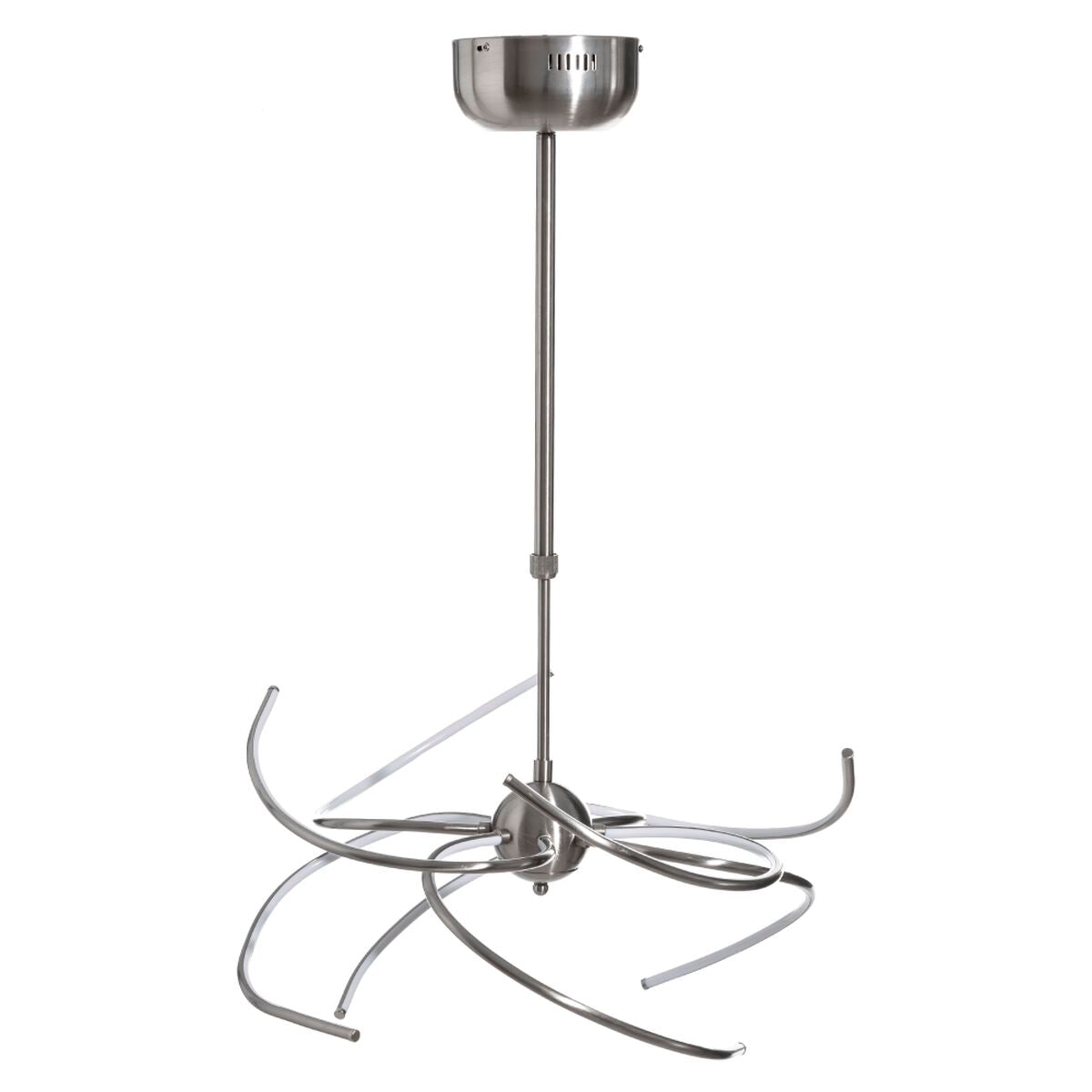 Ceiling Lamp 60 x 60 x 120 cm Modern Silver Metal