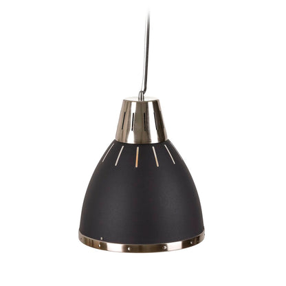 Black Metal Ceiling Lamp 30 x 30 x 35 cm industrial