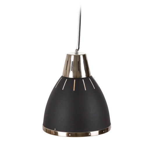 Black Metal Ceiling Lamp 30 x 30 x 35 cm industrial