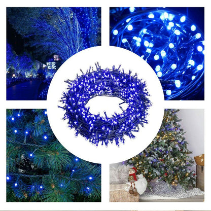 Guirnalda de Luces LED 5 m Azul Blanco 3,6 W Navidad