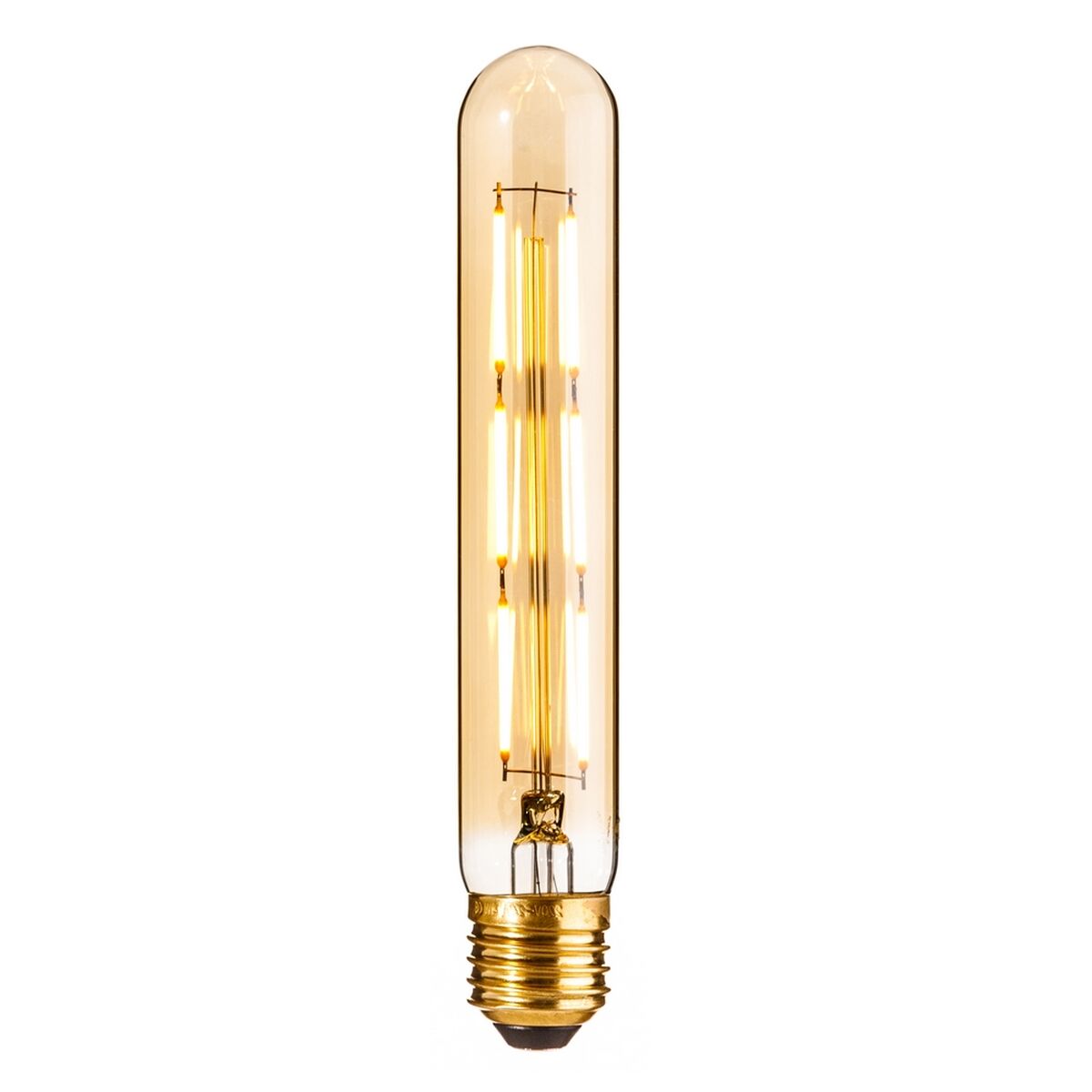 Golden LED Bulb E27 6W 3.4 x 3.4 x 19 cm