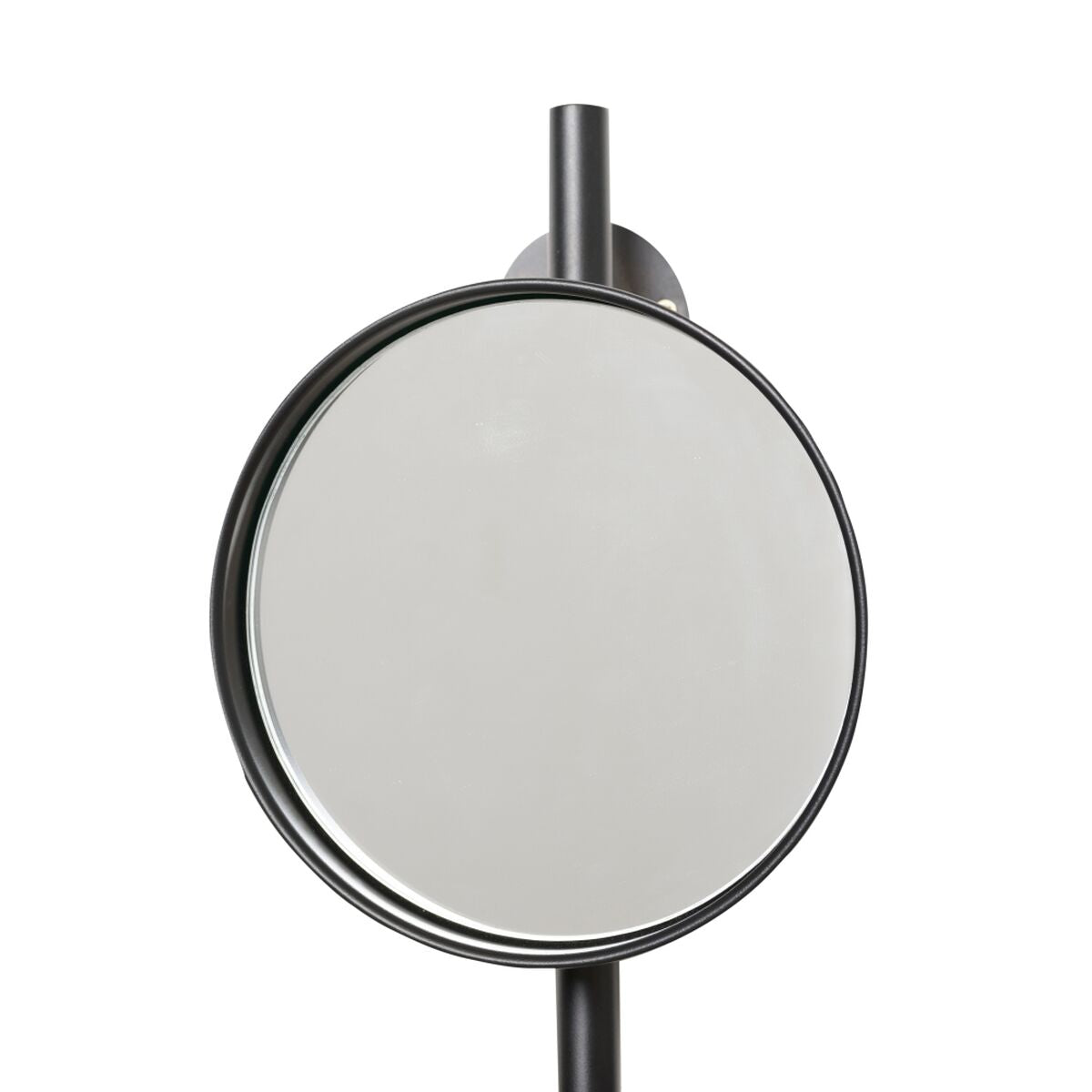 Wall Mirror 22 x 20 x 60 cm Black Glass Metal