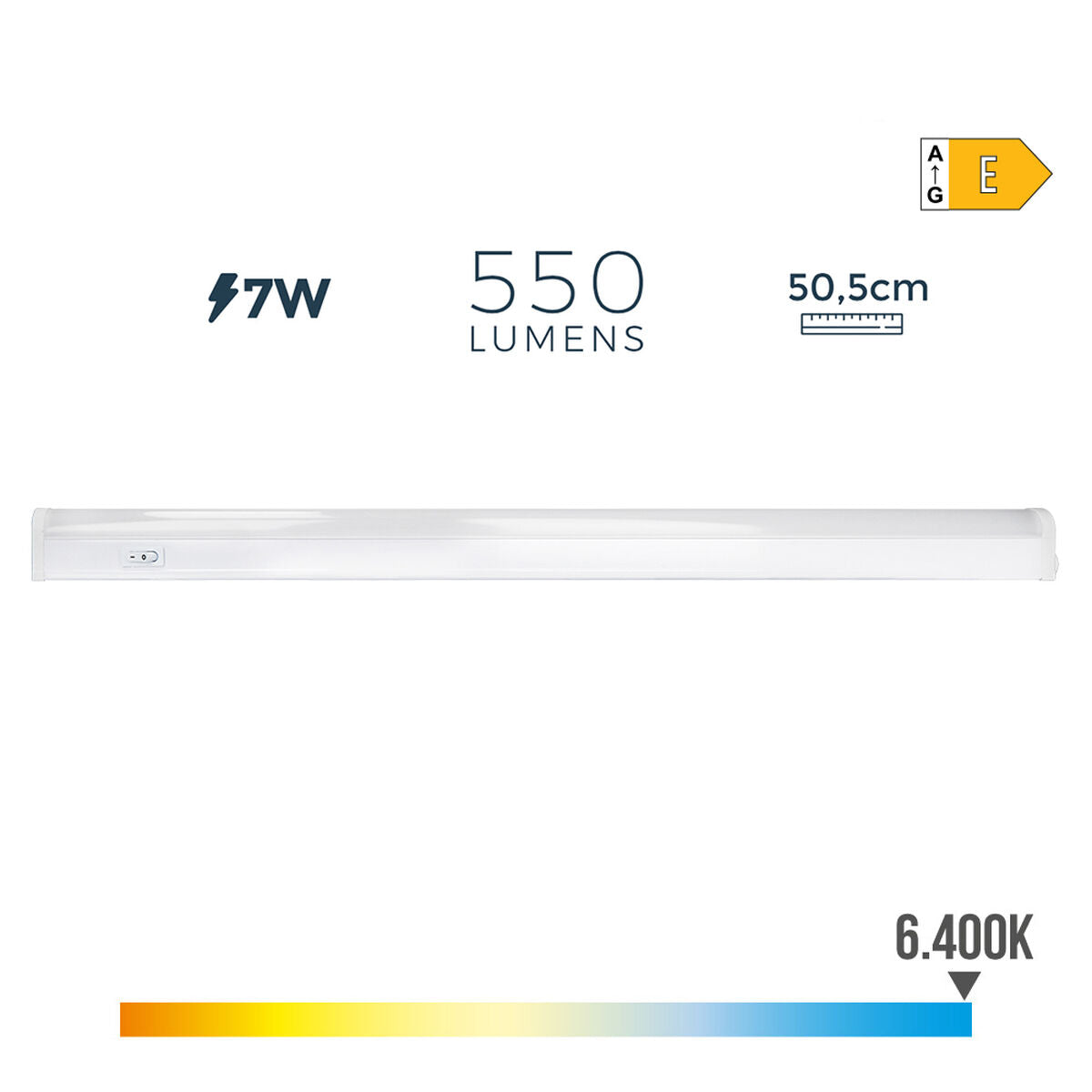 EDM LED Tube 7 W White A (6400 K)