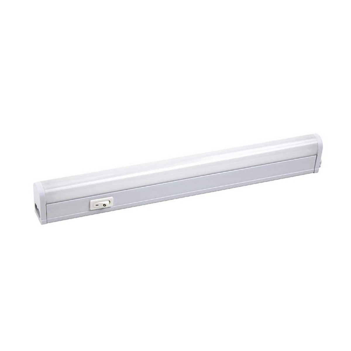 White Aluminum EDM LED Tube (6400K)