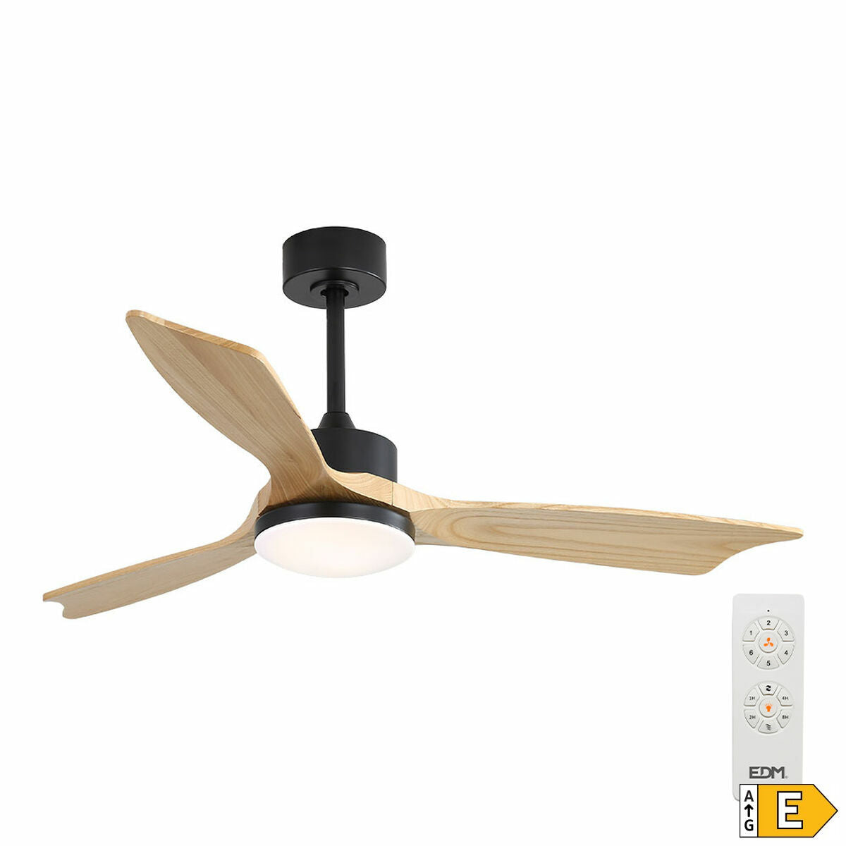 Ventilador de Techo con Luz EDM 33821 Báltico 20 W 2190 Lm