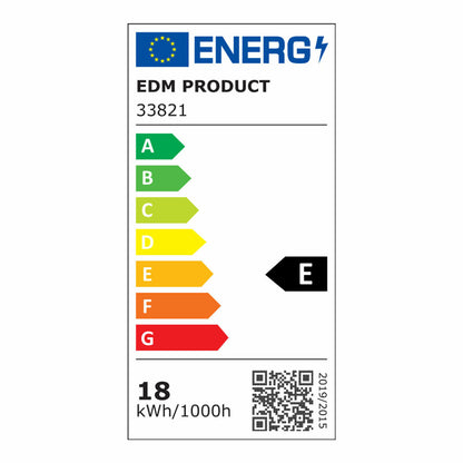 Ventilador de Techo con Luz EDM 33821 Báltico 20 W 2190 Lm