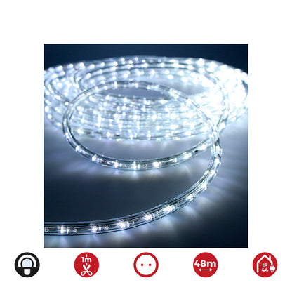 Tubo LED EDM 72713 Flexiled 1,4 W x 1 m 48 m Blanco Frío