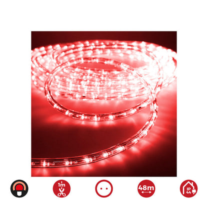 EDM LED Tube 72718 Flexiled 1.4 W x 1 m 48 m Red