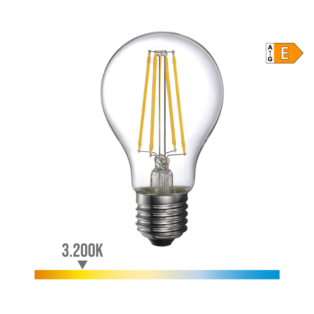 LED EDM E bulb 6 W E27 800 lm Ø 6 x 10.5 cm (3200 K)