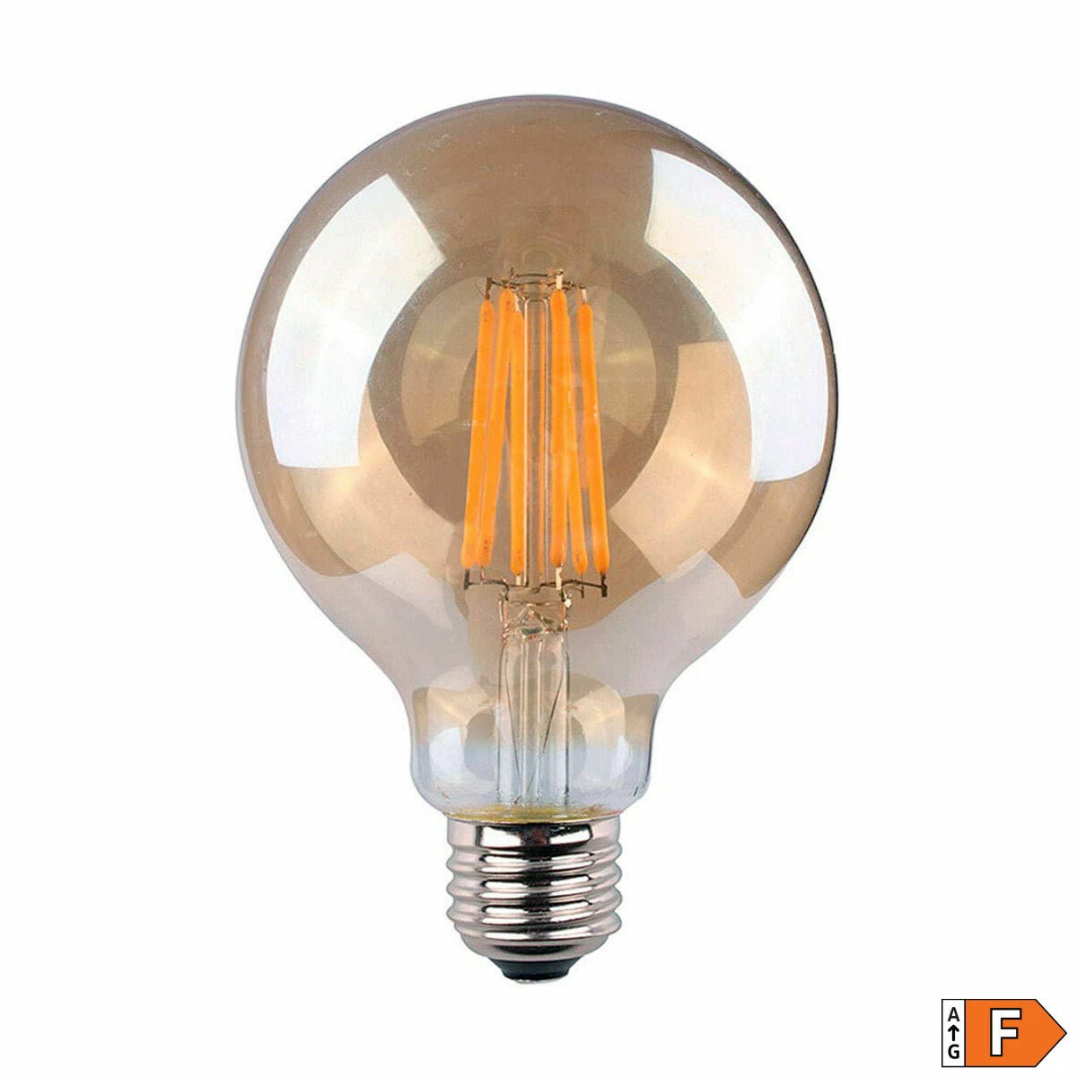 LED EDM Vintage Bulb F 8 W E27 720 Lm 12.5 x 17 cm Ø 12.5 x 17 cm (2000 K)