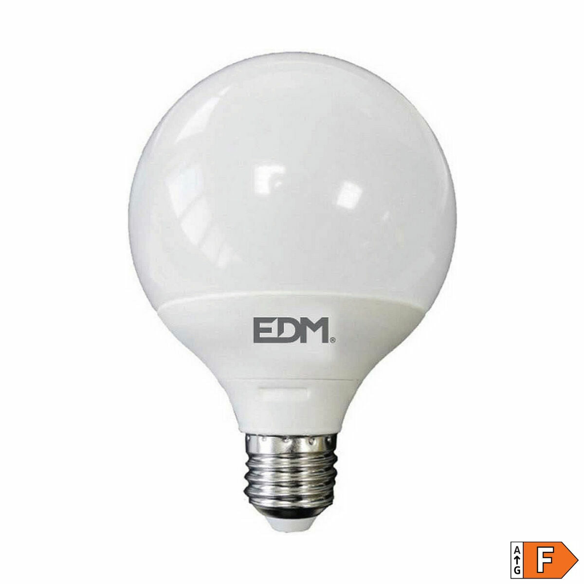 EDM LED bulb F 15 W E27 1521 Lm Ø 12.5 x 14 cm (3200 K)