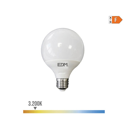 EDM LED bulb F 15 W E27 1521 Lm Ø 12.5 x 14 cm (3200 K)