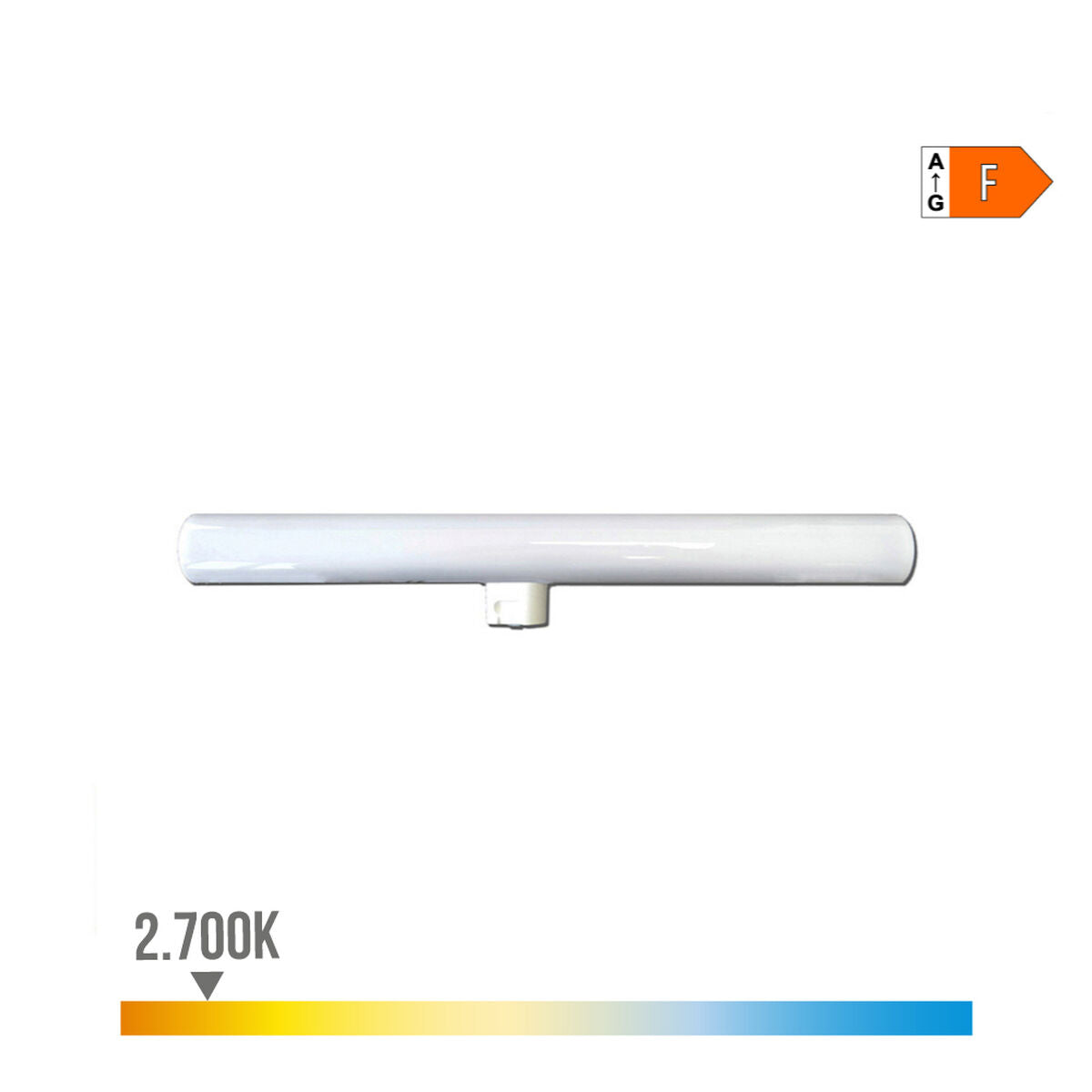 EDM LED tube Linestra S14D F 7 W 500 lm Ø 3 x 30 cm (2700 K)