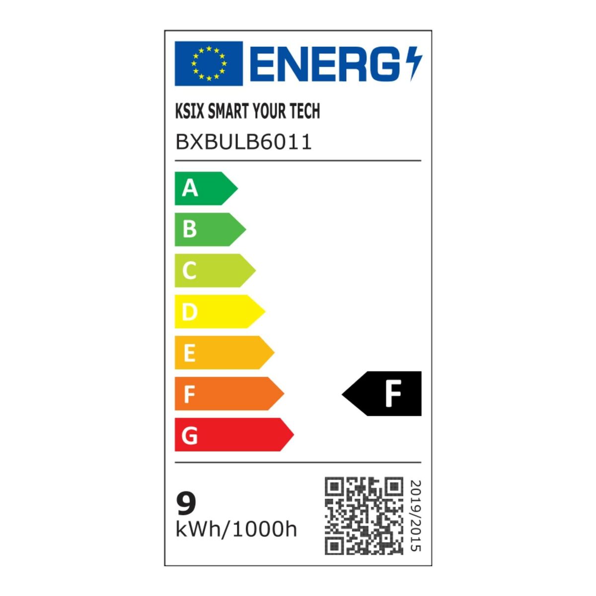 KSIX E27 9W LED Bulb F