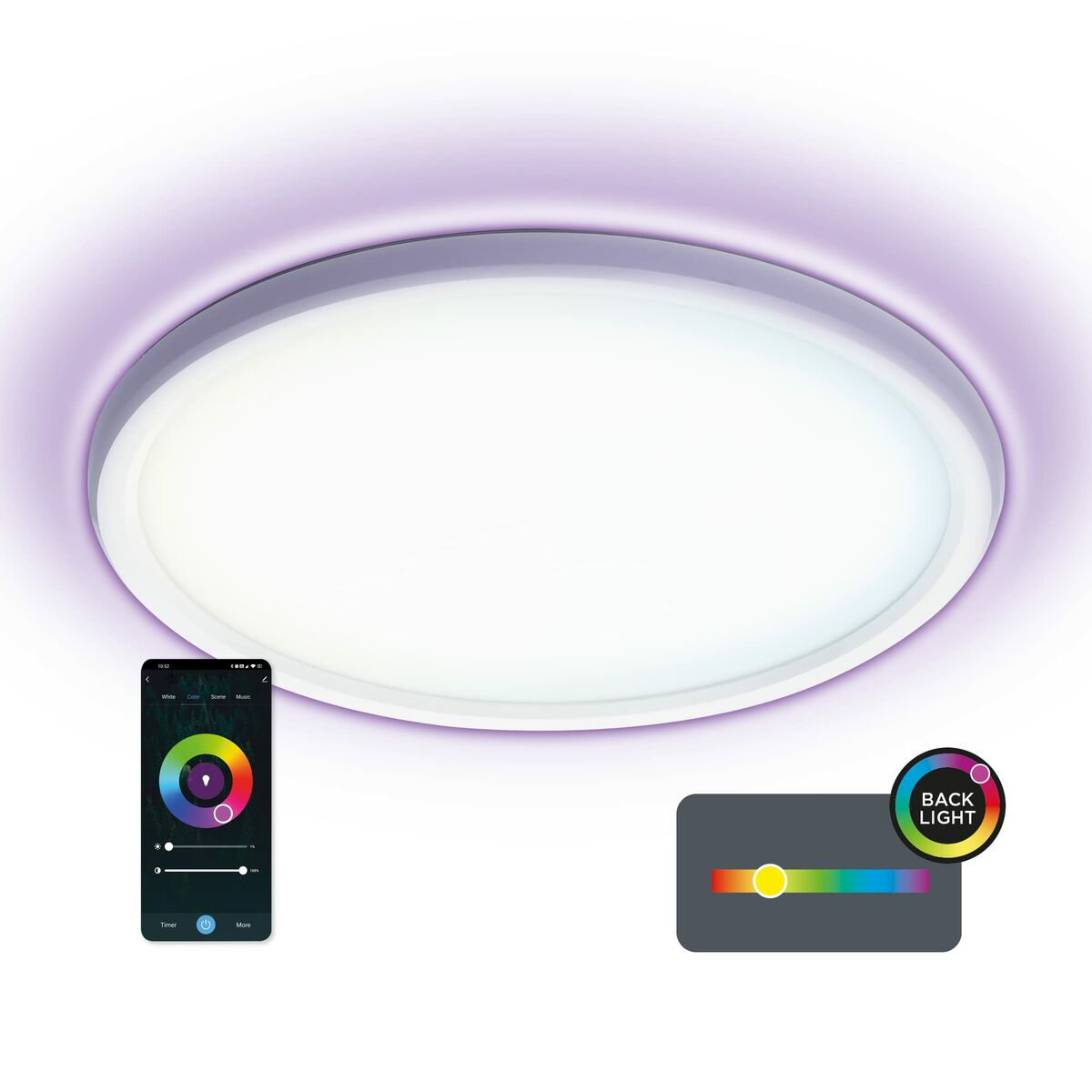 KSIX 24W Ceiling Lamp