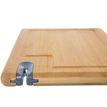 Tabla de cortar Alexandra House Living Marrón Madera 28 x 1 x 18 cm Afilador de Cuchillos