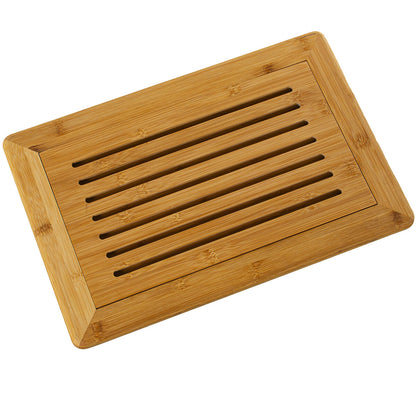 Tabla de cortar Alexandra House Living Marrón Madera 42 x 2 x 28 cm Pan