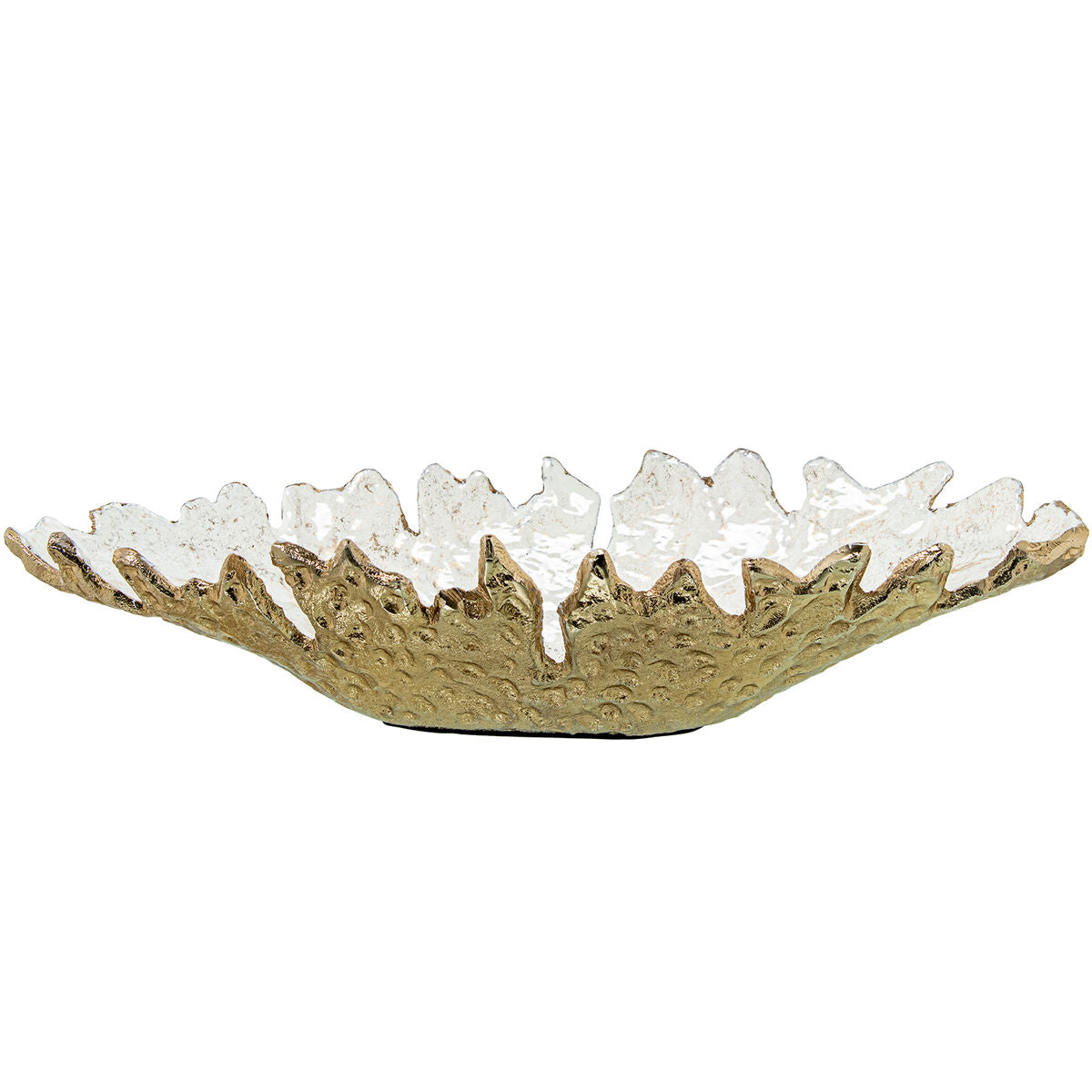 Alexandra House Living Centerpiece Golden White 45 x 17 x 10 cm