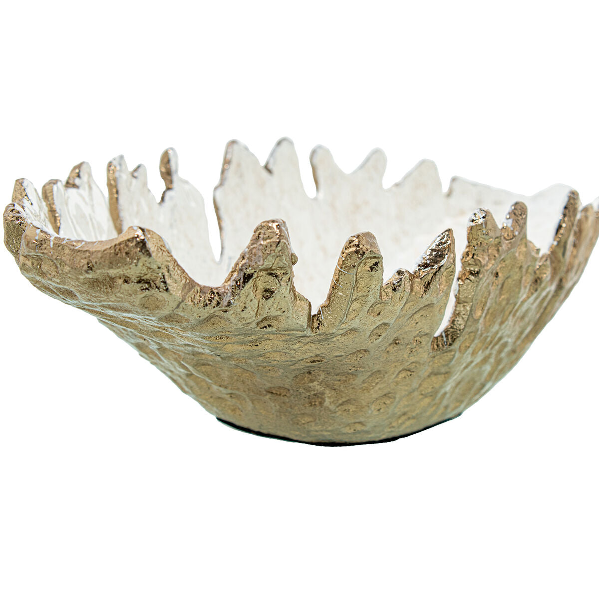 Alexandra House Living Centerpiece Golden White 45 x 17 x 10 cm