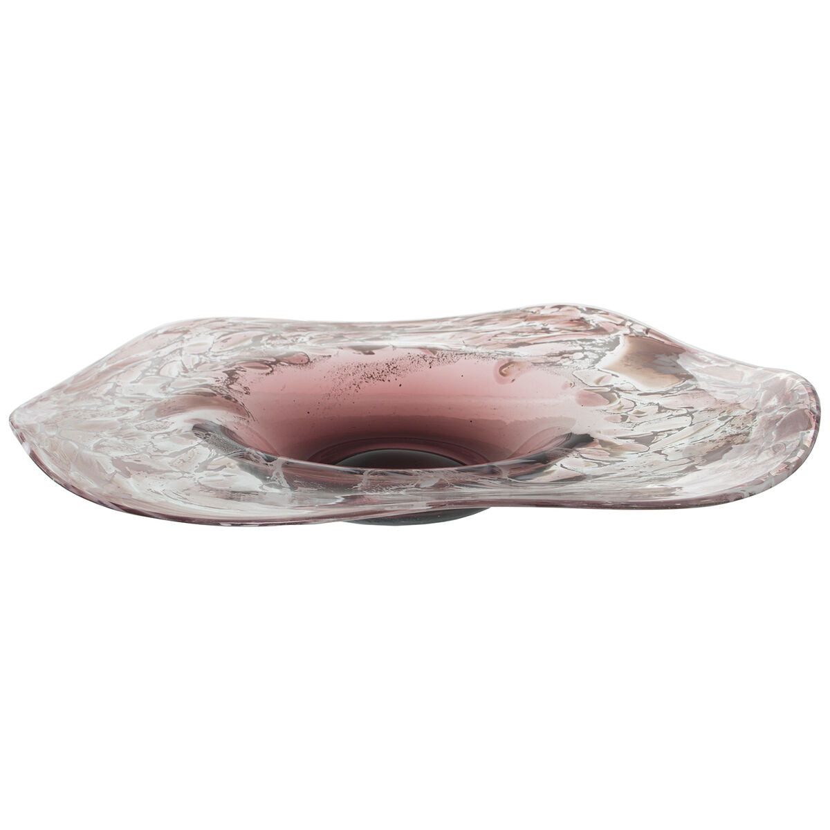 Alexandra House Living Crystal Pink Centerpiece 37 x 36 x 8 cm