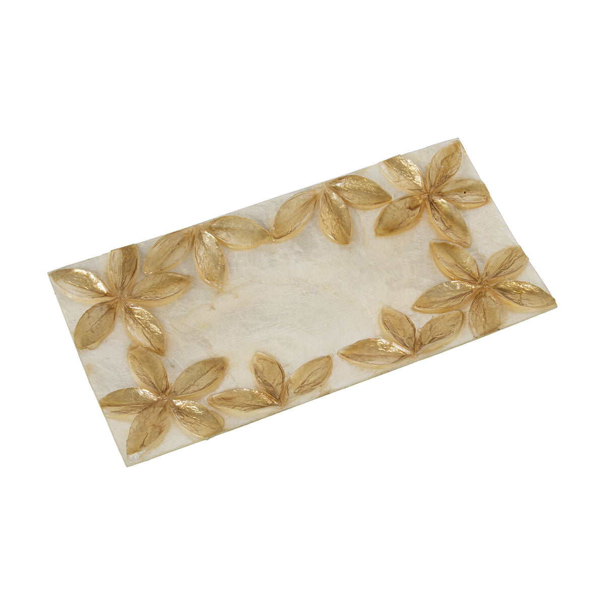 Alexandra House Living Centerpiece 20 x 10 x 1 cm Mother of Pearl