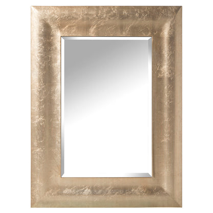 Alexandra House Living Champagne Wood Wall Mirror 2 x 54 x 73 cm