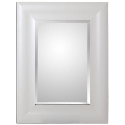 Espejo de pared Alexandra House Living Blanco Madera 4 x 54 x 74 cm