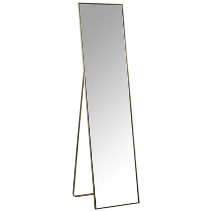 Alexandra House Living Gold Free Standing Mirror 5 x 136 x 35 cm